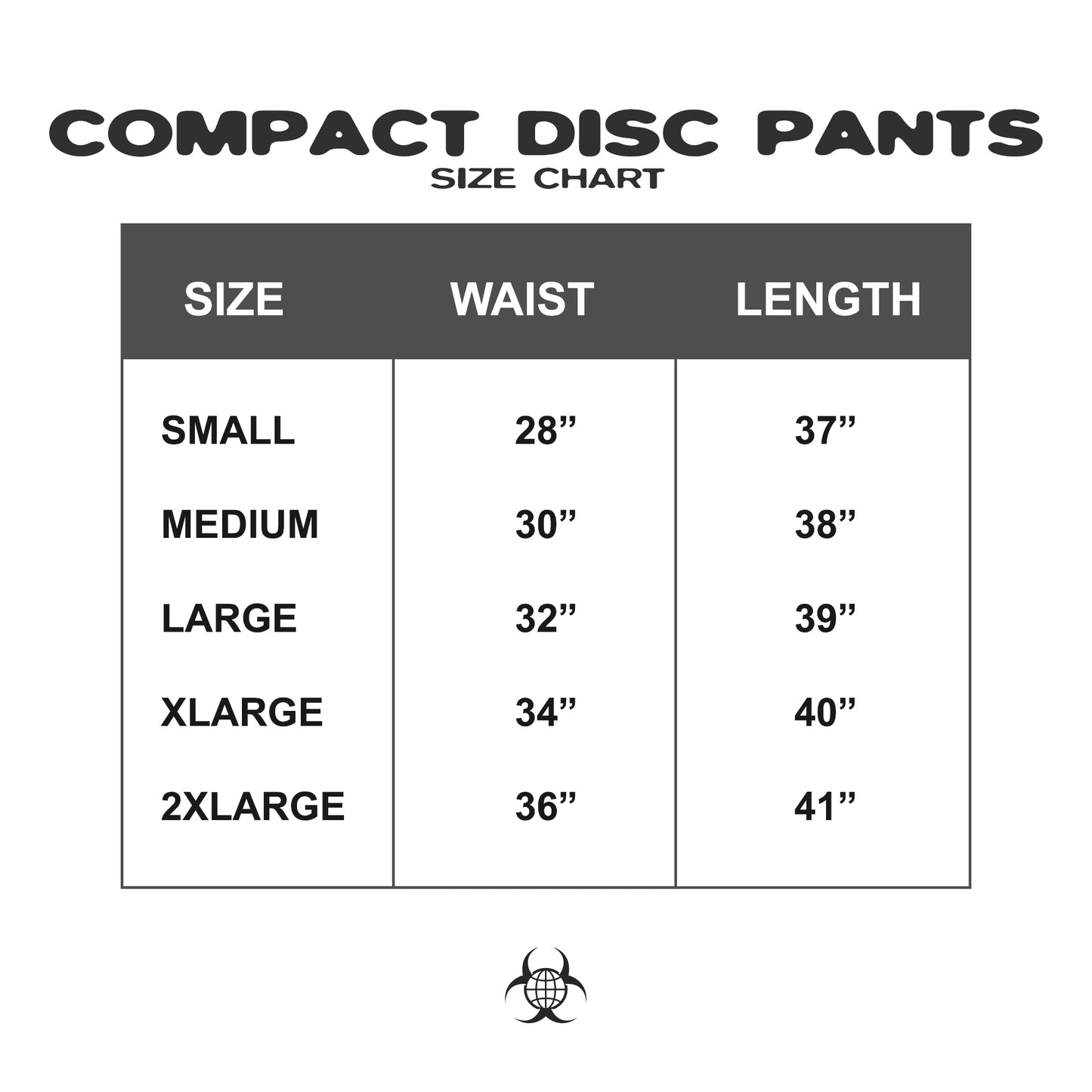 COMPACT DISC PANTS