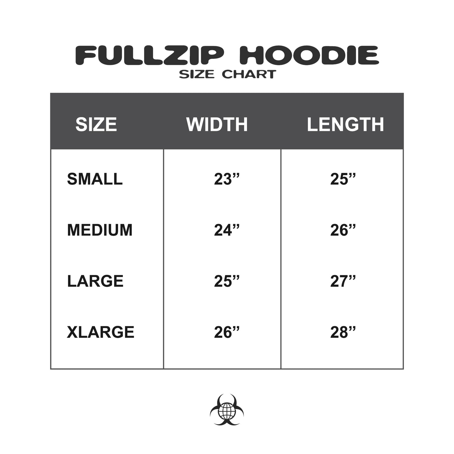 SCRIPT LOGO FULL ZIP HOODIE