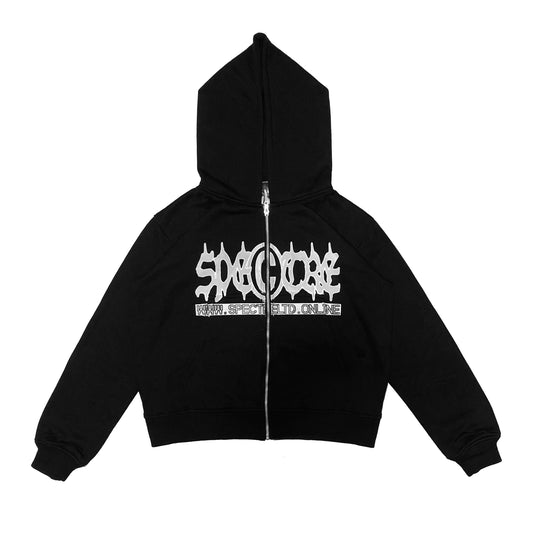 SCRIPT LOGO FULL ZIP HOODIE